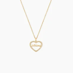Pendentif Or Jaune Derry Oxyde De Zirconium