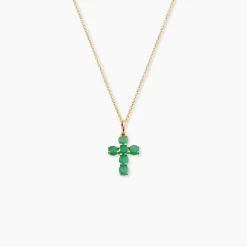 Pendentif Or Jaune Emeraude|Marc Orian Outlet