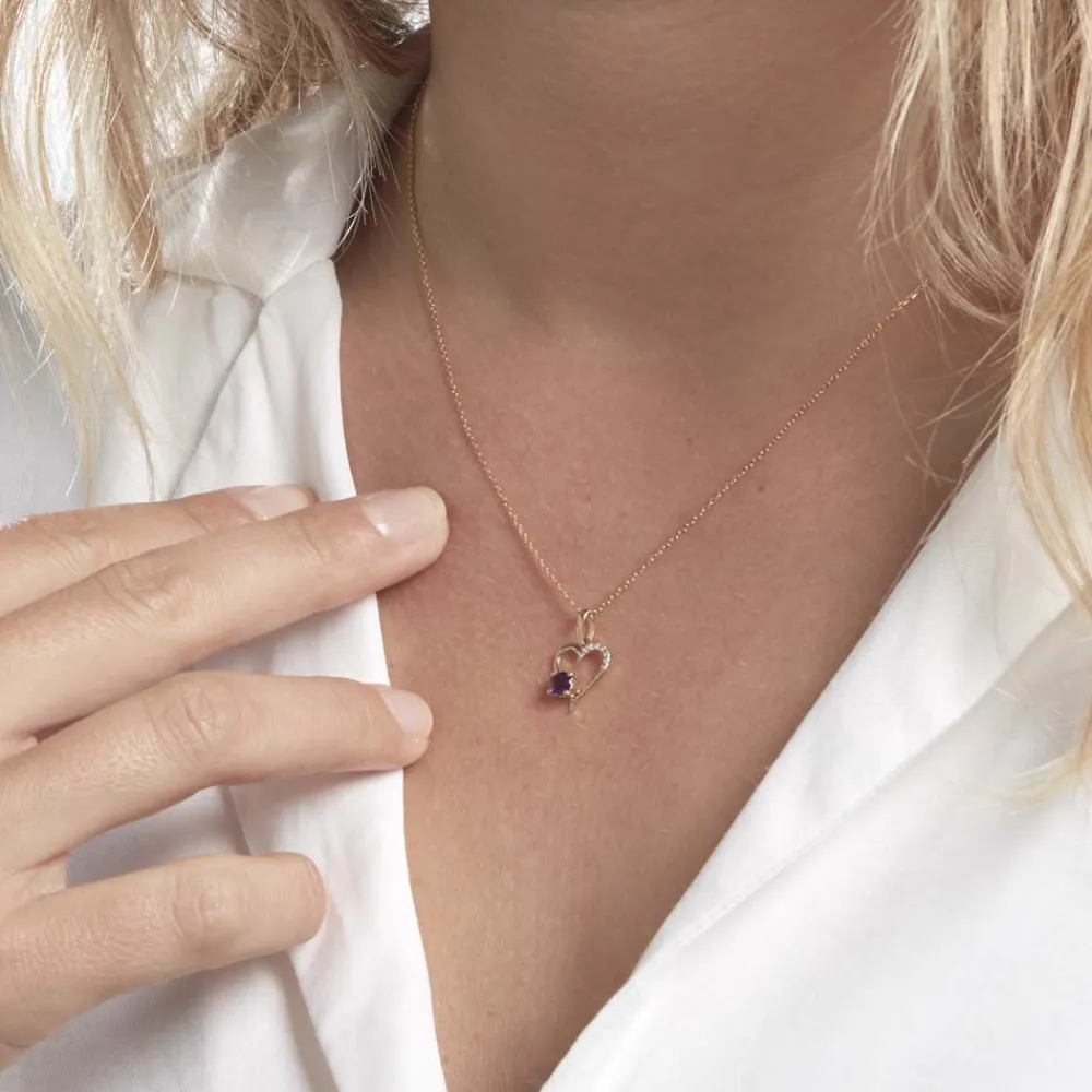 Pendentif Or Jaune Godoleva Améthyste|Marc Orian Hot
