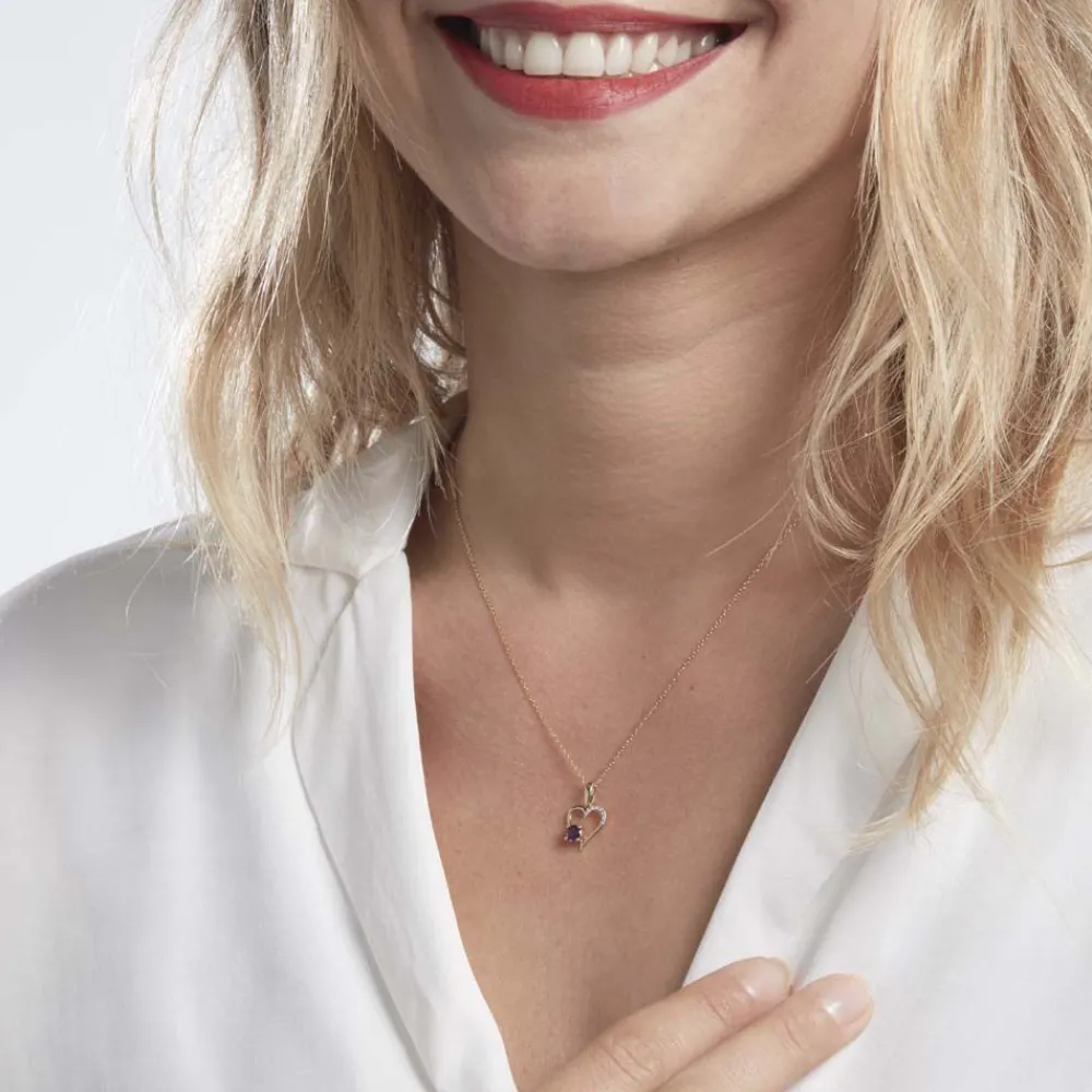 Pendentif Or Jaune Godoleva Améthyste|Marc Orian Hot