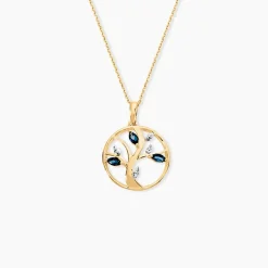 Pendentif Or Jaune Godolieba Topazes