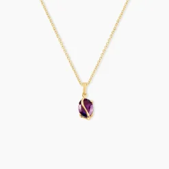 Pendentif Or Jaune Prudencia Améthyste|Marc Orian Clearance