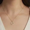 Pendentif Or Jaune Roman Oxyde