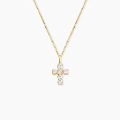 Pendentif Or Jaune Sebastian Oxyde De Zirconium