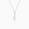Pendentif Pio Argent Blanc|Marc Orian Online