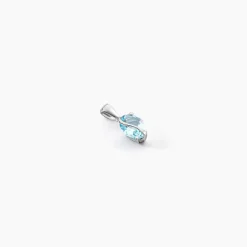 Pendentif Prudencia Or Blanc Topaze|Marc Orian Clearance