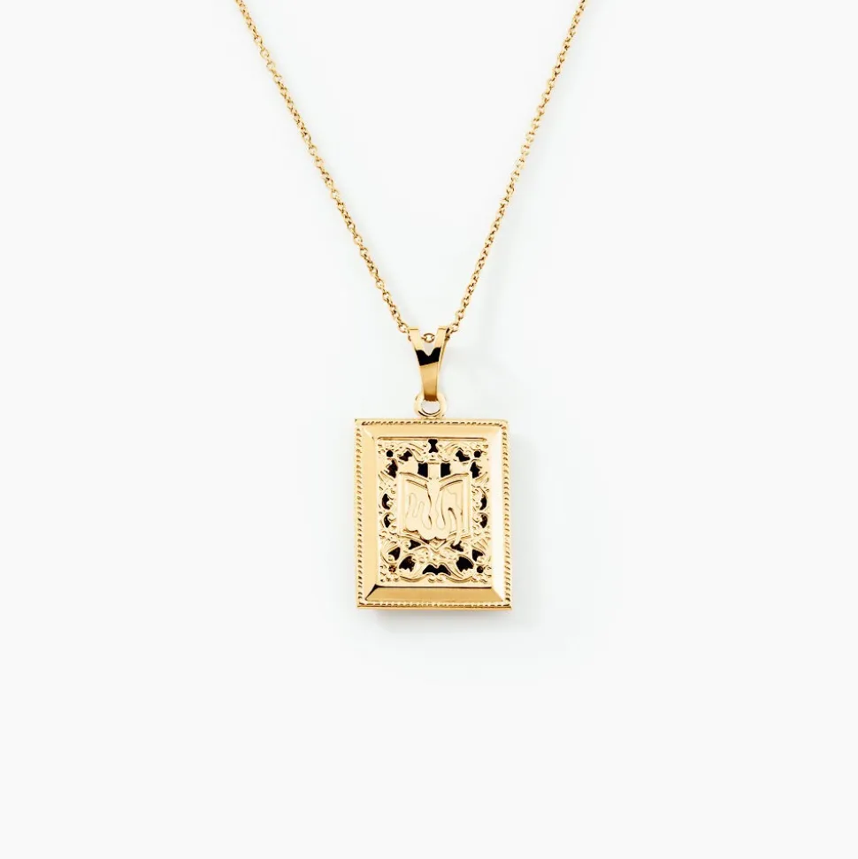 Pendentif Rahim Or Jaune
