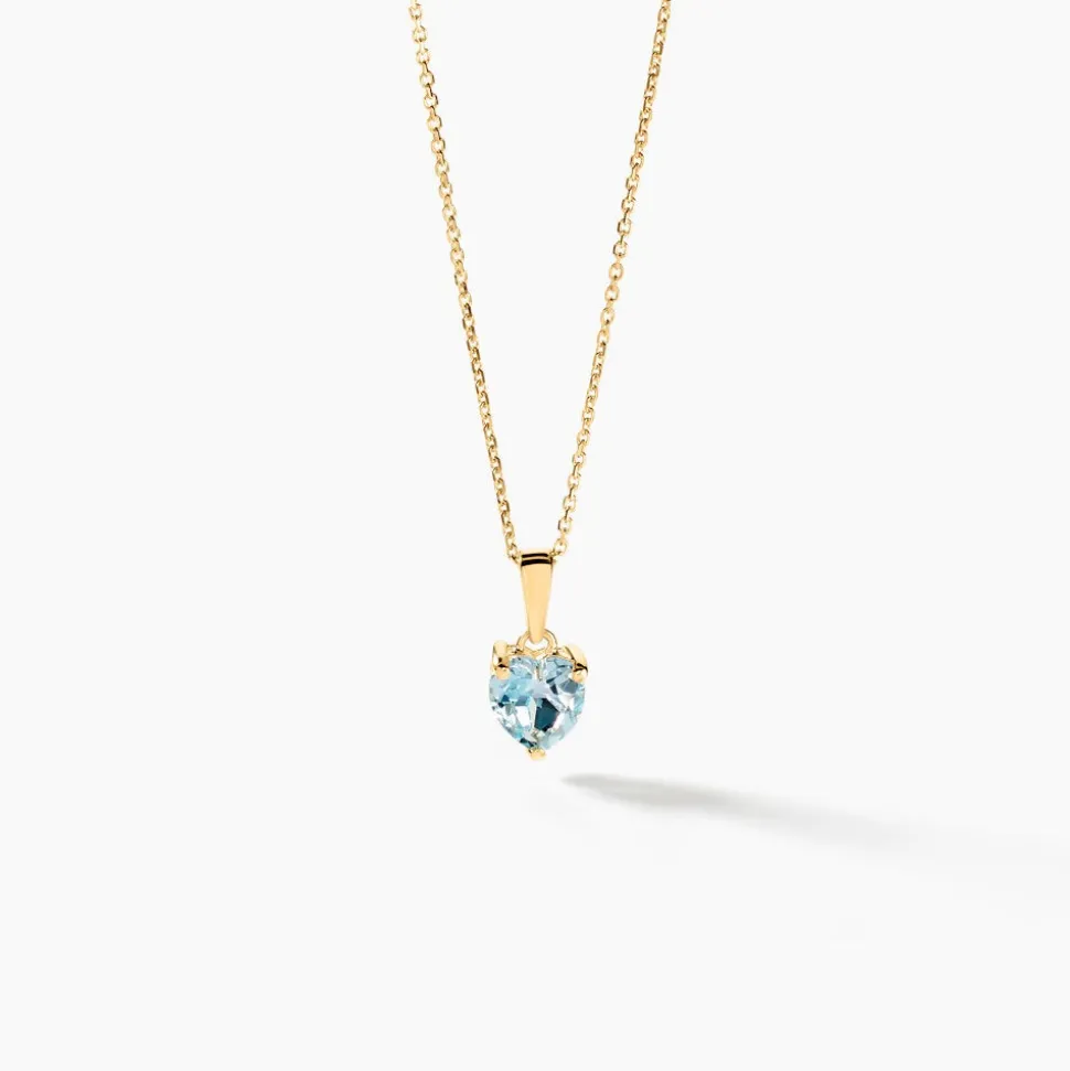 Pendentif Salona Or Jaune Topaze