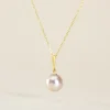 Pendentif Sibylle Or Jaune Perle De Culture