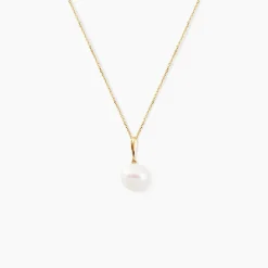 Pendentif Sibylle Or Jaune Perle De Culture