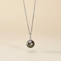 Pendentif Syana Or Blanc Perle De Culture De Tahiti|Marc Orian Sale