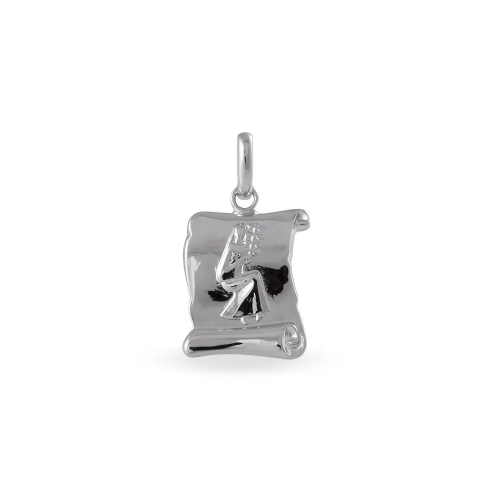 Pendentif Tamika Argent Blanc|Marc Orian Online