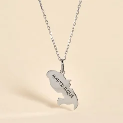 Pendentif Thea Argent Blanc|Marc Orian Clearance