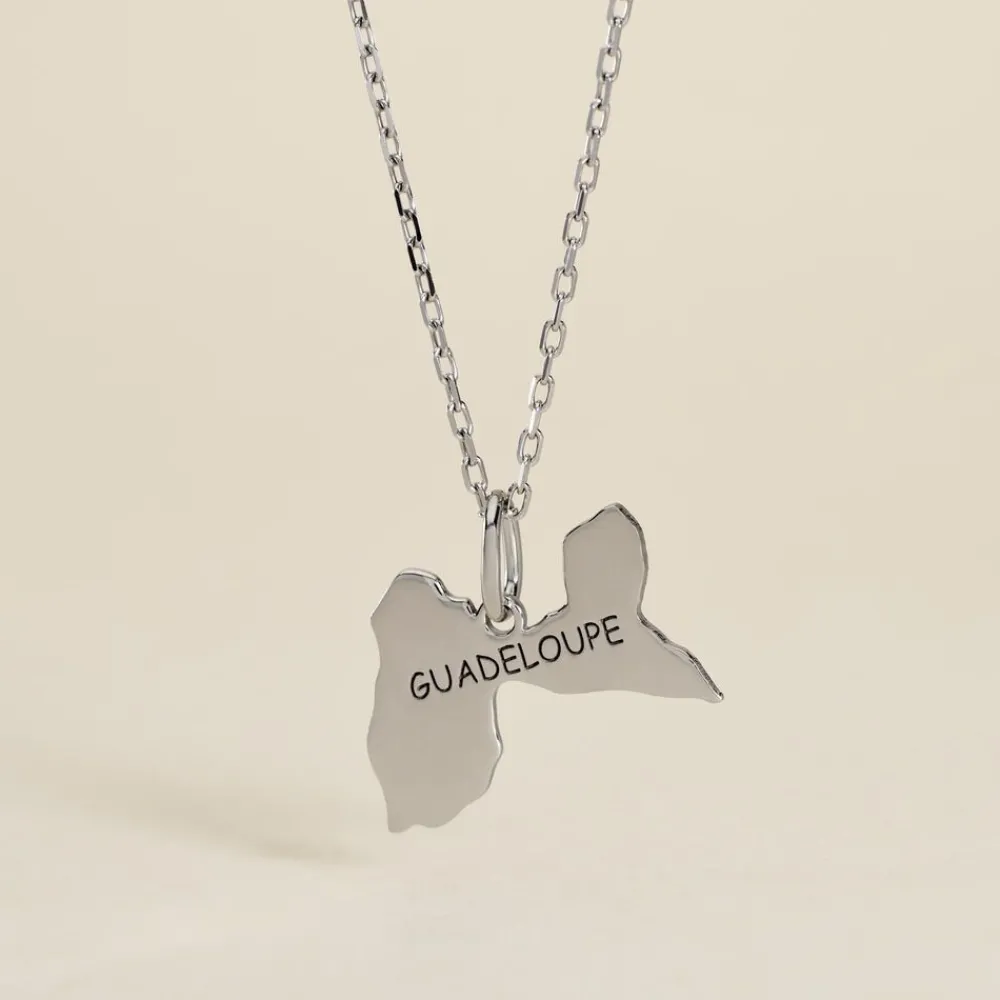 Pendentif Thea Argent Blanc|Marc Orian New