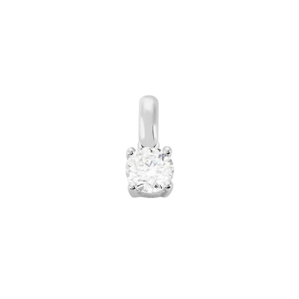 Pendentif Victoria Or Blanc Diamant|Marc Orian Discount