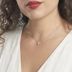 Pendentif Victoria Or Blanc Diamant|Marc Orian Discount