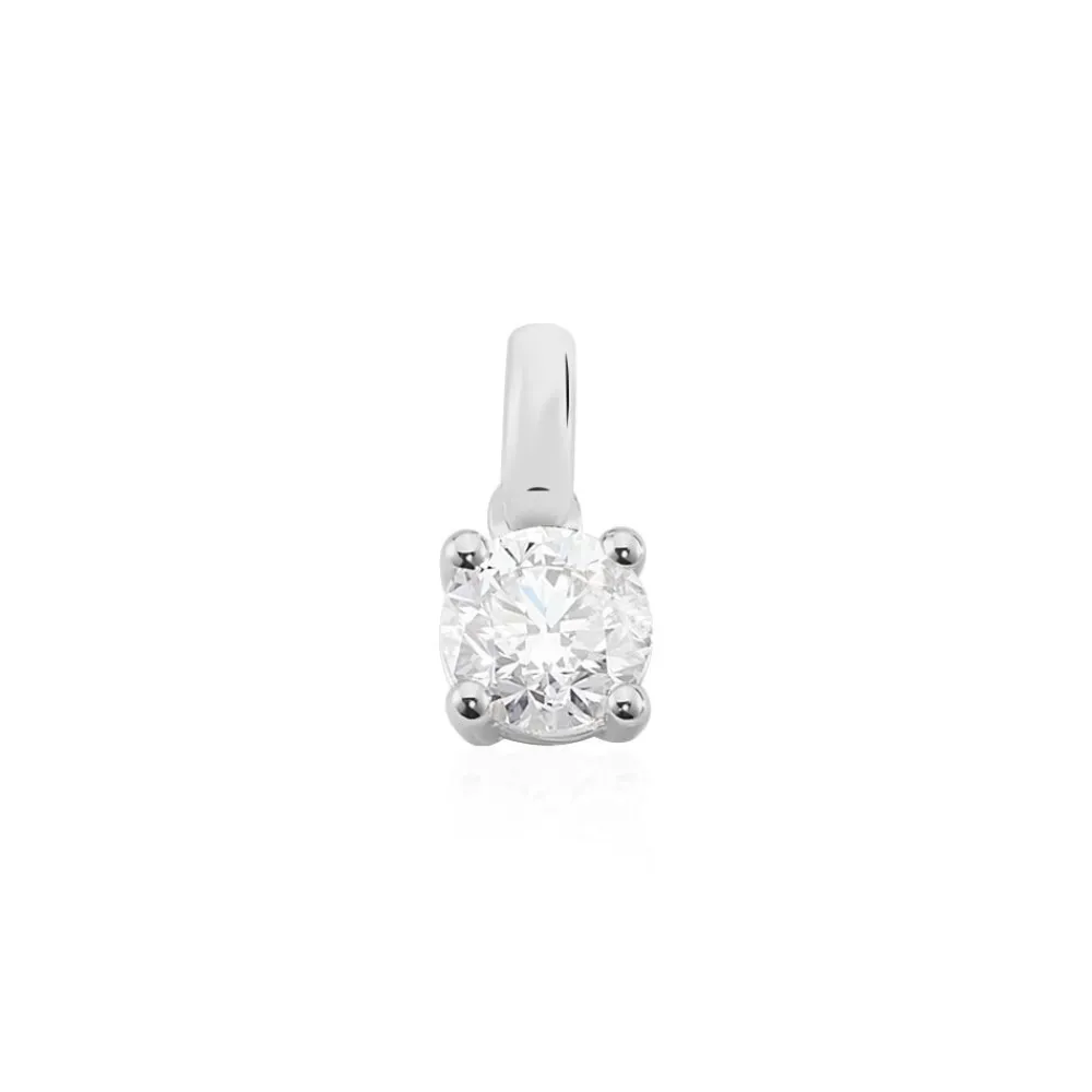 Pendentif Victoria Or Blanc Diamant|Marc Orian Hot