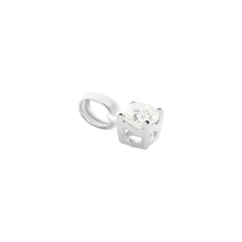 Pendentif Victoria Or Blanc Diamant|Marc Orian Online