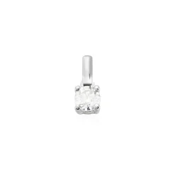 Pendentif Victoria Or Blanc Diamant|Marc Orian Online
