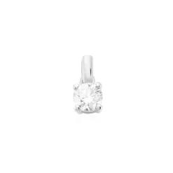 Pendentif Victoria Or Blanc Diamant|Marc Orian Hot