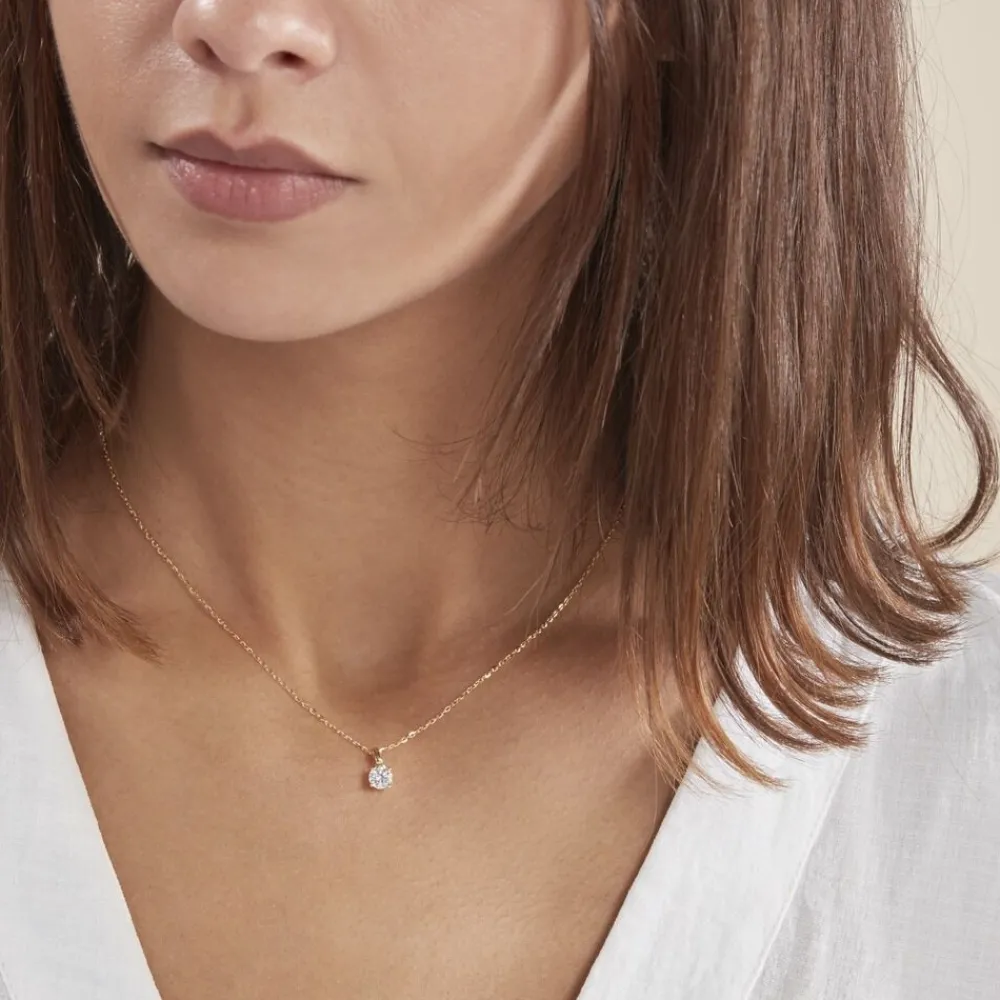 Pendentif Victoria Or Jaune Diamant|Marc Orian Online