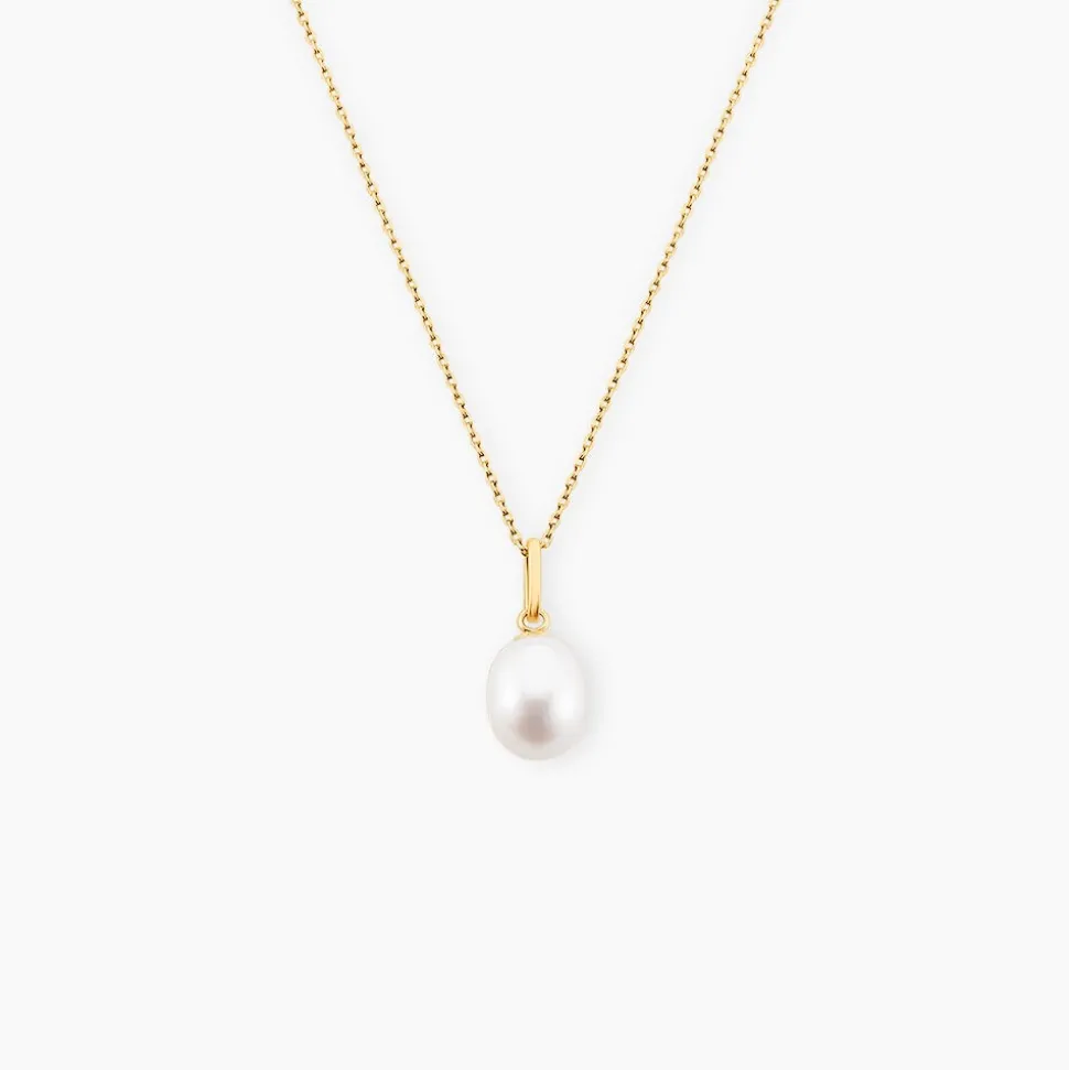 Pendentif Yoela Or Jaune Perle De Culture