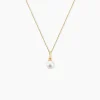 Pendentif Yoela Or Jaune Perle De Culture