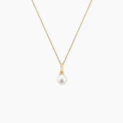 Pendentif Yoela Or Jaune Perle De Culture