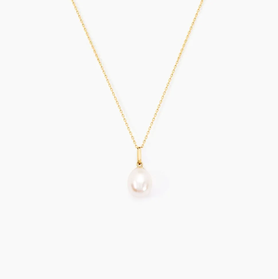 Pendentif Yoela Or Jaune Perle De Culture