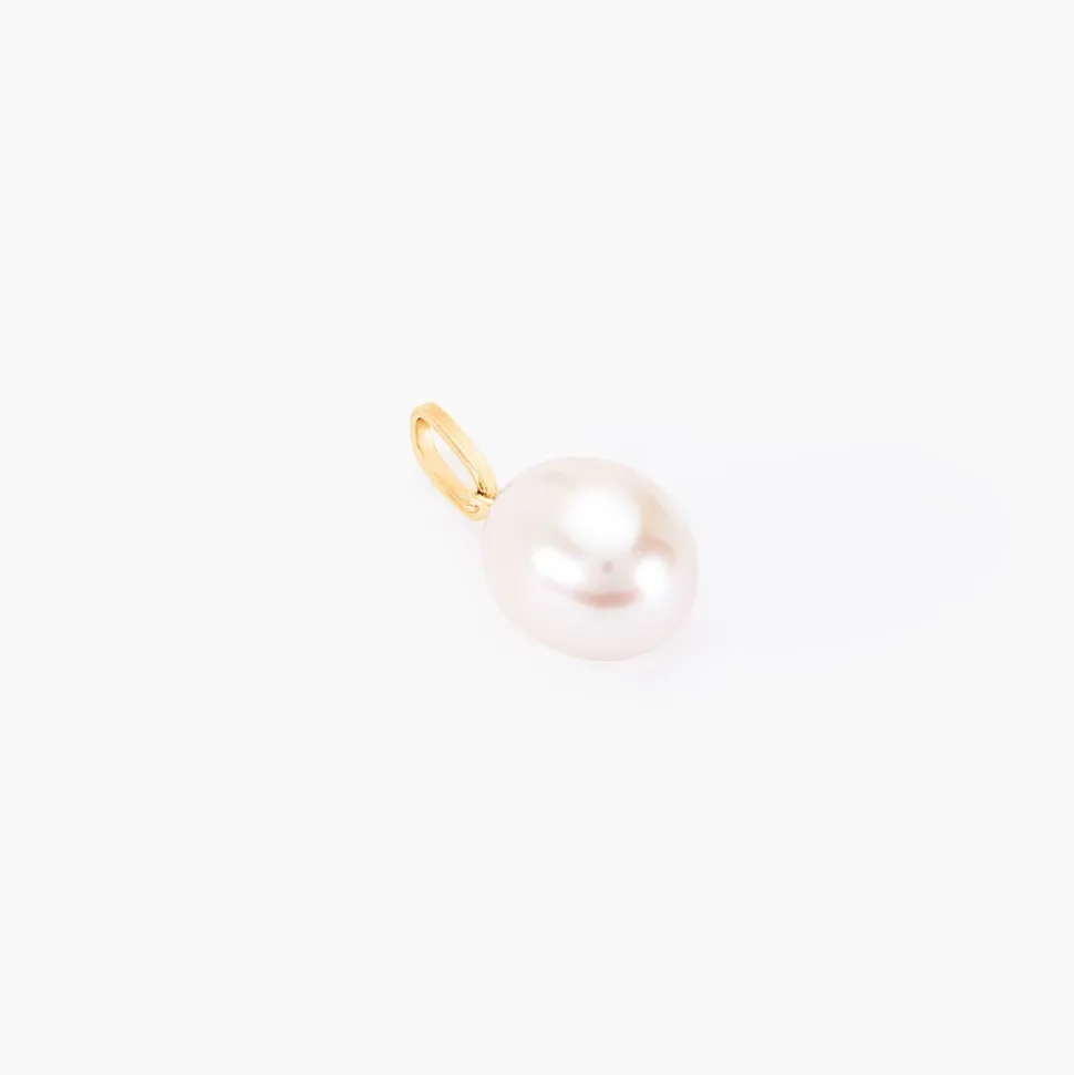 Pendentif Yoela Or Jaune Perle De Culture