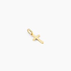 Pendentif Yola Croix Diamantee Or Jaune|Marc Orian Sale