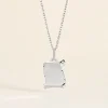Pendentif Zodiaque Parchemin Argent Blanc