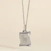 Pendentif Zodiaque Parchemin Argent Blanc|Marc Orian Sale