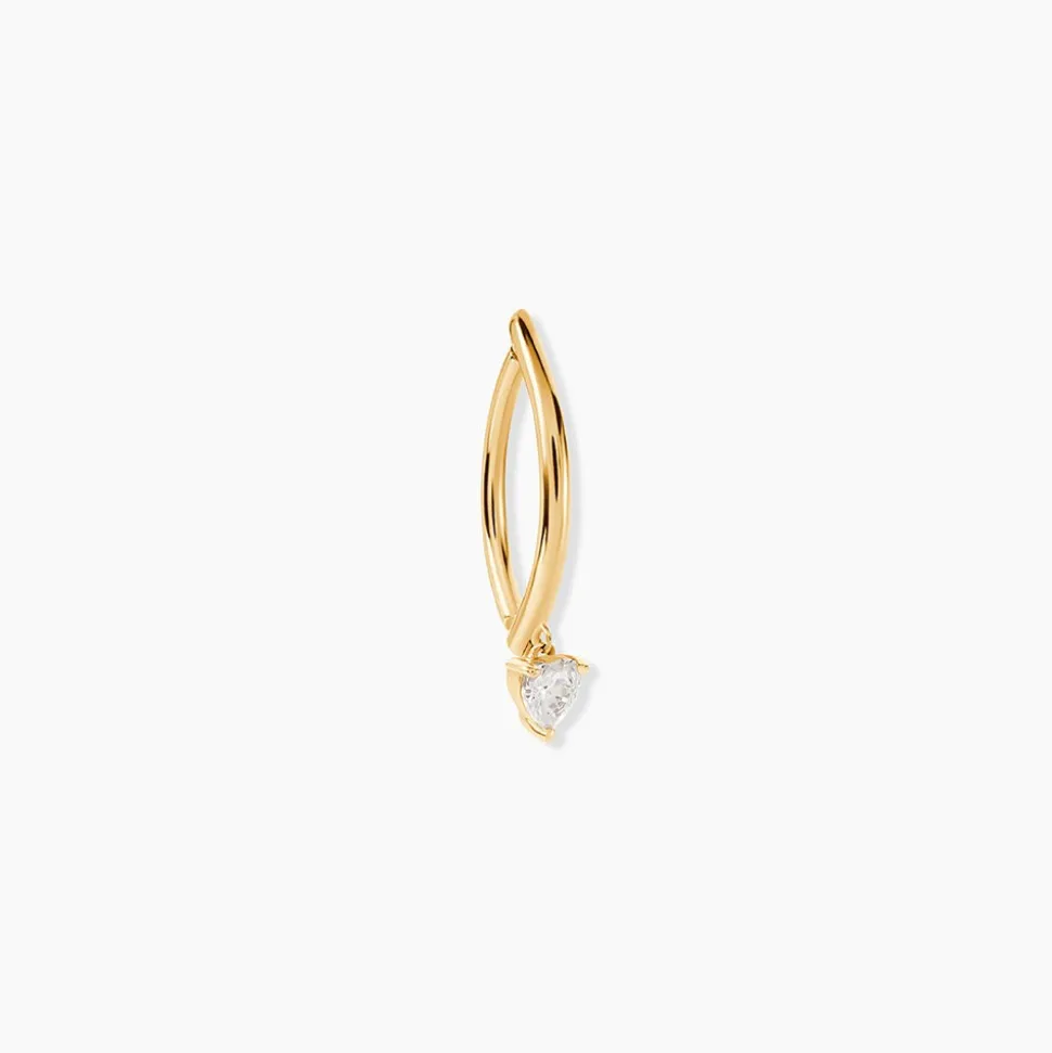 Piercing Albrecht Or Jaune Oxyde De Zirconium