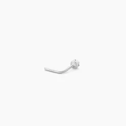 Piercing De Nez Demetrie Or Blanc Diamant
