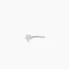 Piercing De Nez Deodate Etoile Or Blanc