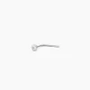 Piercing De Nez Fethi Serti Clos Or Blanc Oxyde De Zirconium|Marc Orian Online