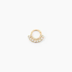 Piercing D'oreille Et/ou De Nez Unitaire Pierce Or Jaune Oxyde