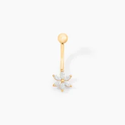 Piercing Elpis Or Jaune Oxyde De Zirconium