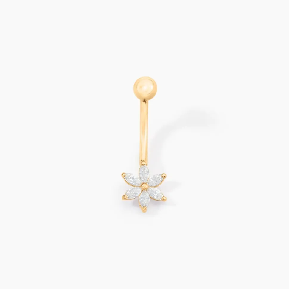 Piercing Elpis Or Jaune Oxyde De Zirconium