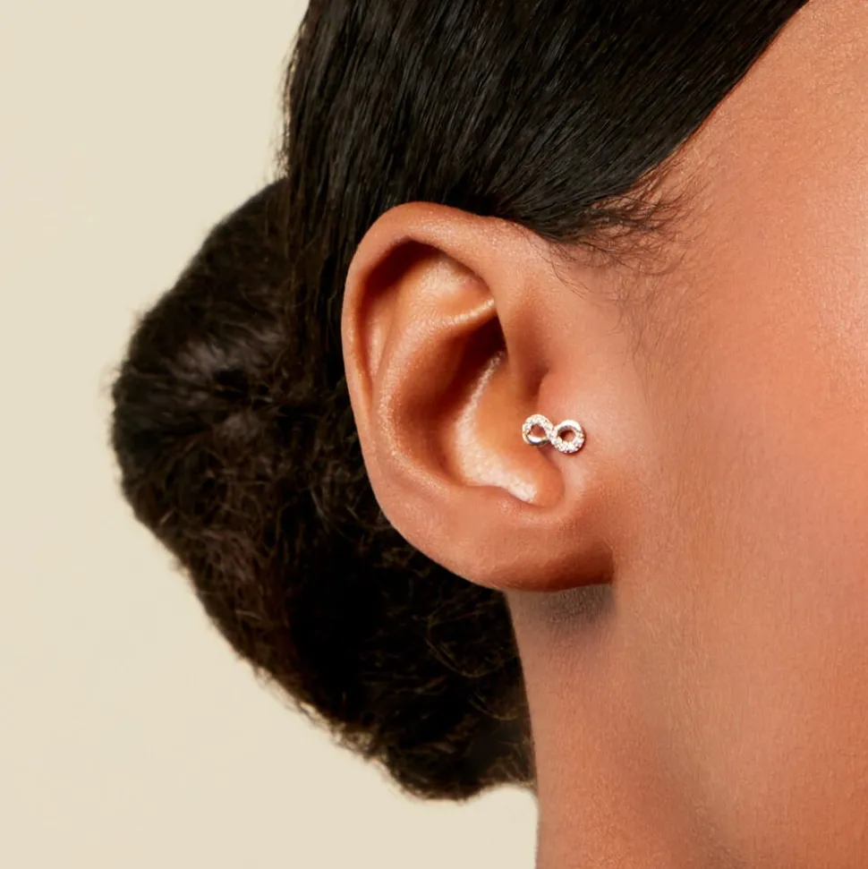 Piercing Erland Or Jaune Oxyde De Zirconium