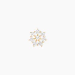 Piercing Marged Or Jaune Oxyde De Zirconium
