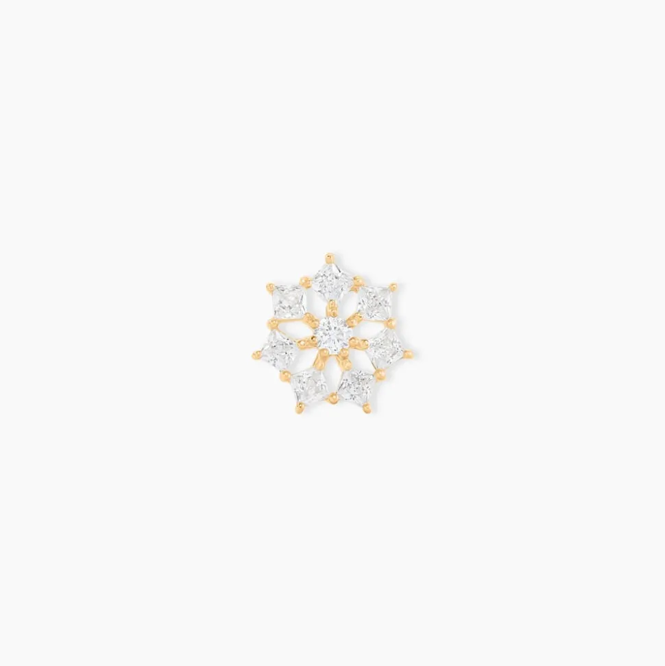 Piercing Marged Or Jaune Oxyde De Zirconium
