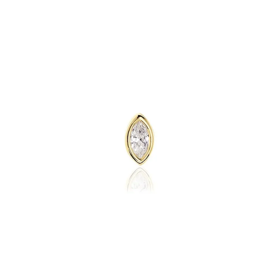 Piercing Mix And Match Or Jaune Oxyde De Zirconium