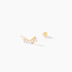 Piercing Nina Or Jaune Oxyde De Zirconium|Marc Orian Online
