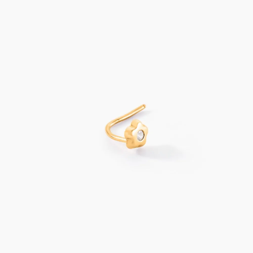 Piercing Peninnah Or Jaune Oxyde De Zirconium|Marc Orian New