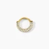 Piercing Septum Bettris Acier Jaune Oxyde De Zirconium|Marc Orian Clearance