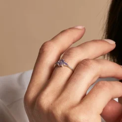 Solitaire Accompagne Argent Rainbow Oxyde De Zirconium|Marc Orian Clearance