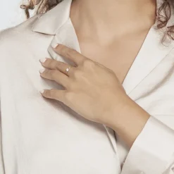 Solitaire Or Jaune Philys Oxyde De Zirconium|Marc Orian New